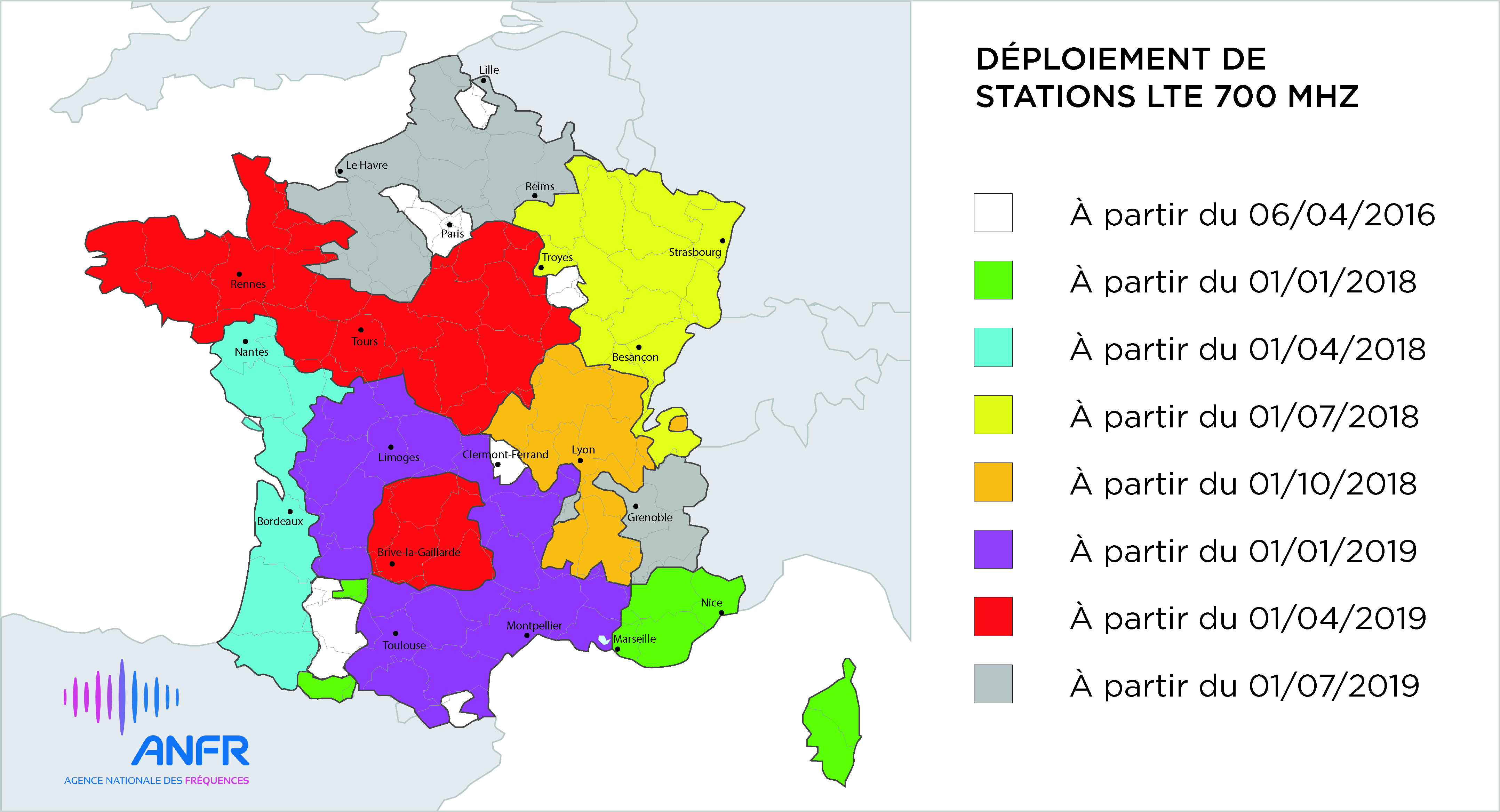 Les zones de déploiement